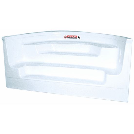 11' STRAIGHT IROMAN IG STEP WHITE TRIAC STPRM11P