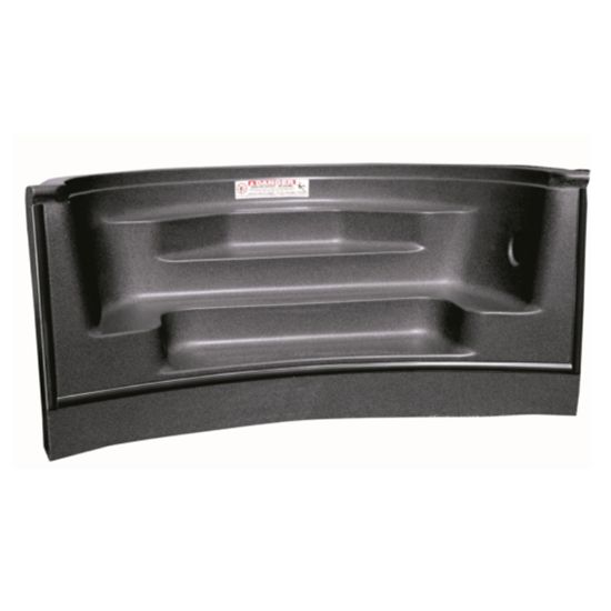 8' CURVED ROMAN IG STEP GREY GRANITE TRIAC STPRM89GG1P