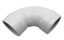 2IN S X 2IN S 90 DEGREE SWEEP ELL WHITE SWD101