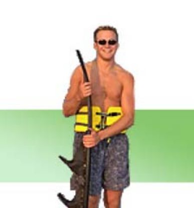 PROMOTIONAL SKI BELT 26-32IN YELLOW 2023012