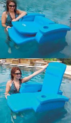 FOLDING BAJA CHAIR AQUAMARINE 6370128