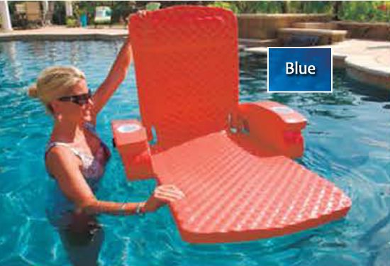 SUPER SOFT ADJUSTABLE RECLINER BLUE 6400026
