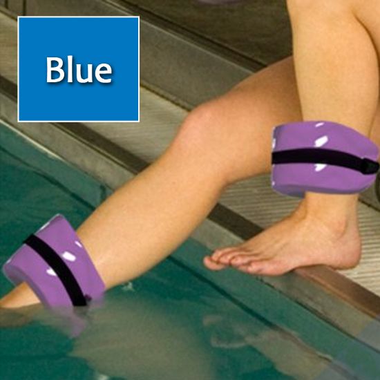 SUPER SOFT ANKLE WRAPS BLUE 1 PAIR (SET OF 2 8901026