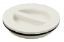 FLUSH PLUG 1 1/2INWITH GASKET - WHITE 400-4140