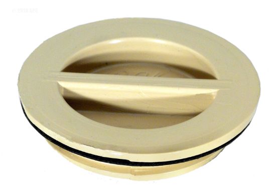 FLUSH PLUG 1 1/2IN WITH GASKET - BEIGE 400-4149-BEI