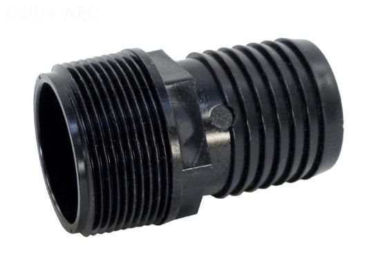 HOSE MALE BARB ADAPTER 1 1/2IN MPTX1 1/2IN BLACK 417-6151