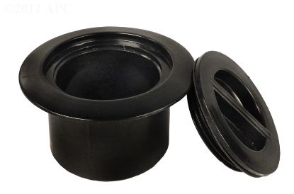 VOLLEYBALL POLE-UMBRELLA HOLDR FLANGE &PLUG ASSEMBLY BLACK 540-6711