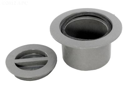 VOLLEYBALL POLE-UMBRELLA HOLDR FLANGE &PLUG ASSEMBLY GRAY 540-6717