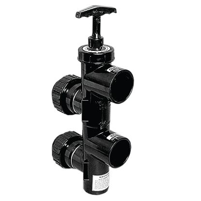 2.5IN PVC SLIDE BACKWASH VALVE 2IN REDUCERS INCLUDED  600-1500