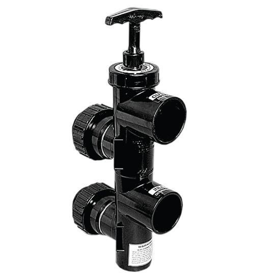 2.5IN PVC SLIDE BACKWASH VALVE 2IN REDUCERS INCLUDED  600-1500
