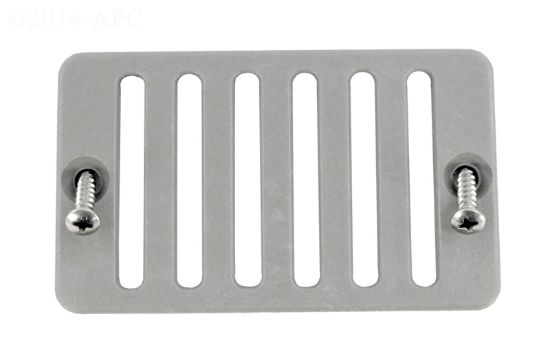 2INX4IN DECK/GUTTER DRAIN GRATE-GRY 640-2807