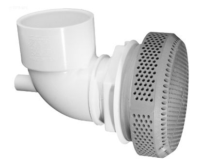 VGB SUPER HI-FLO SUCTION ASSY GRAY 90 DEG ELL 2.5INSKT 3. WW6403597V