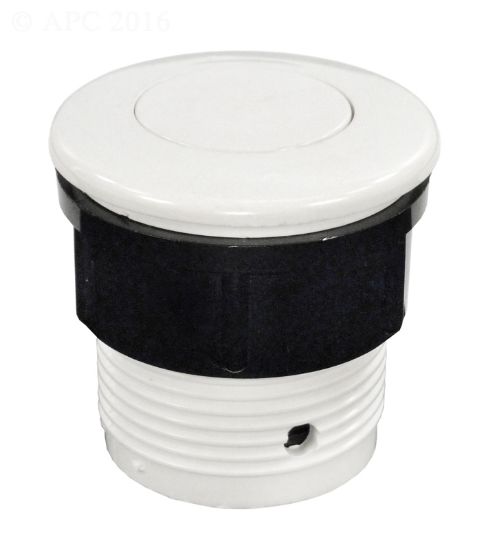 AIR BUTTON SUPER DELUXE BATH WHITE 1.5IN MOUNTING HOLE  650-3000B