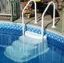 ME200.13   THE CLASSIC SPACESAVER Above ground pool STEPS TWO ALUMINUM HANDRAILS ACCESS  Manufacturer: INNOVAPLAS MPN: ME.200.13