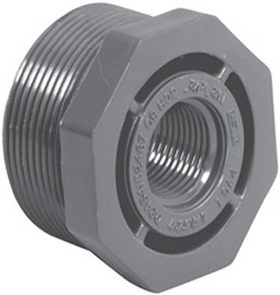 Picture of .5IN X .25IN MPT X FPT REDUCER BUSHING SCHEDULE 80 GRAY FLUSH