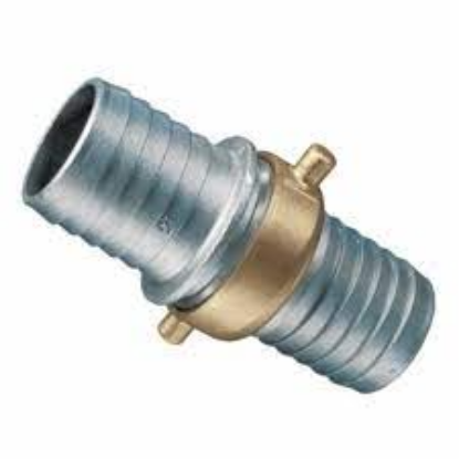 Picture of 1.5IN ALUMINUM INSERT COUPLING WITH BRASS SWIVEL NUT