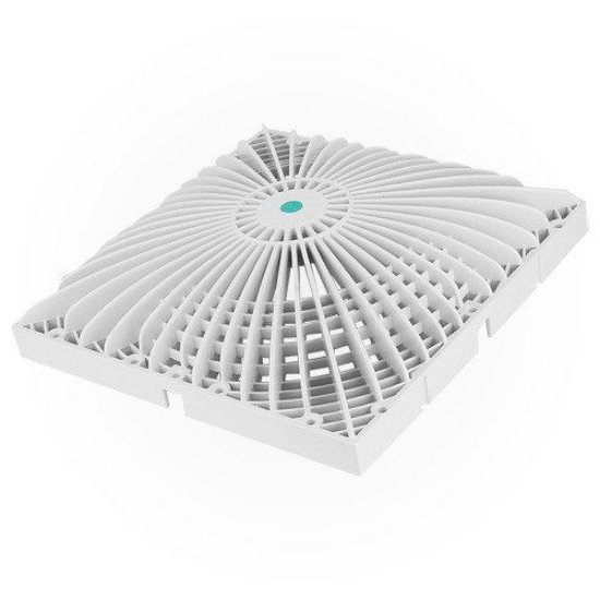 Picture of 12IN SQ MO FLOW SUCTION W/ SCREWS - WHITE (VGB SERIES)