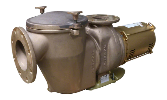 Picture of 15 HP 220V 440V C PUMP BRONZE COMMERCIAL 3 PH HI HEAD IG 6IN X 4IN FLANGE CHK150 NSF LISTED PENTAIR