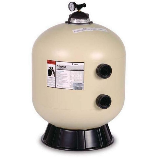 Picture of 24IN TRITON II TR60 SAND FILTER ALMOND IG SIDE MNT W/O BW VALVE 75 LBS PEA GRAVEL AND 250 LBS SAND OR 325 LBS SAND ONLY NSF LISTED PENTAIR