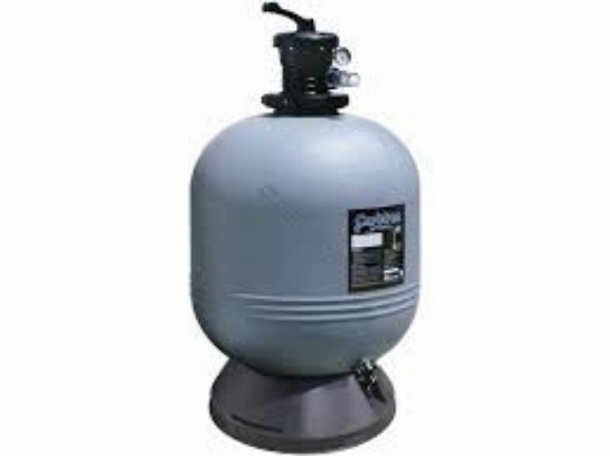 Picture of 26IN OVAL CAREFREE SAND FILTER ABG IG GRAY W/ 7 POS MP VALVE 1 1/2IN FPT WATERWAY