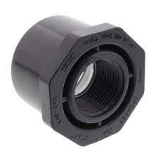 Picture of 2IN X .75IN SPIGOT X FPT REDUCER BUSHING SCHEDULE 80 GRAY FLUSH