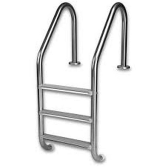 Picture of 3 STEP IG LADDER STAINLESS TREADS RESIDENTIAL ASTRAL WITH BUMPERS NO HARDWARE