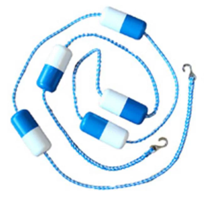 Picture of 30' ROPE AND FLOAT KIT BLUE/WHITE FLOATS 3/8IN ROPE