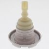 Picture of 3 5/8IN. MULTI-MASSAGE POLY STORM THREAD IN JETS 5 SCALLOP PLASTIC / STAINLESS STEEL