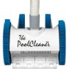 The PoolCleaner 4 Wheel Suction Cleaner, White