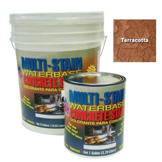 1 GAL MULTI-STAIN TERRACOTTA MULTICOAT CONCRETE STAIN MSTC-1