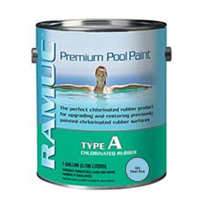 1 GAL TYPE A CHLORINATED RUBBER PAINT DAWN BLUE RAMUC NOT  902132801