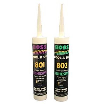 10.3 OZ SILICONE ADHESIVE CLEAR BOSS 80100B