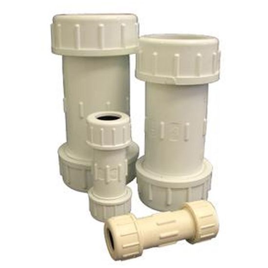 1IN PVC COMPRESSION COUPLING 110-10