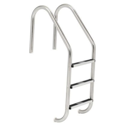 3 STEP 24IN STRAIGHT IG LADDER .065IN TUBE STAINLESS STEPS  LF-24-3B