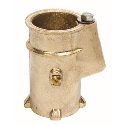 4IN BRONZE ANCHOR SOCKET (FOR 1.50IN O.D. TUBING AS-200B