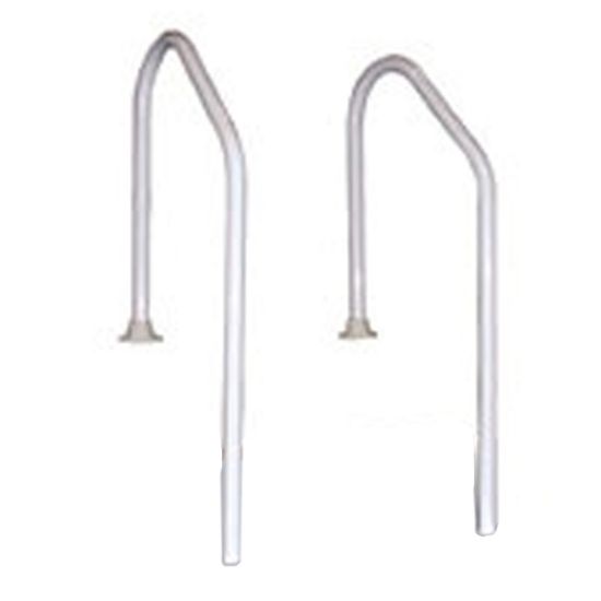 ALUMINUM HANDRAILS PAIR FOR LONG STEP II AND SPACE SAVER  50.0033U