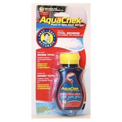 AQUACHEK RED BROMINE TEST STRIPS BOTTLE OF 50 CASE OF 160  521253A