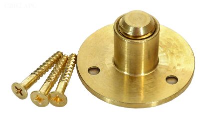 BRASS WOOD DECK ANCHOR WITH 3 SCREWS PER ANCHOR HWOOD