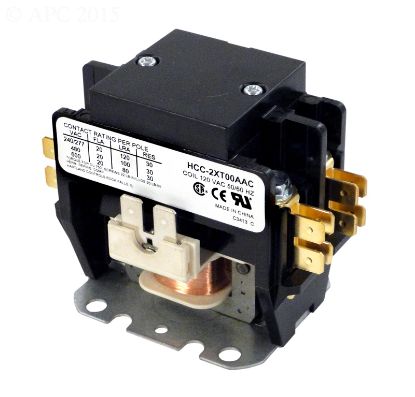 CONTACTOR DPST 30A 120VAC COIL RELAY 5-00-0011