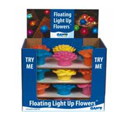 FLOATING LIGHT UO FLOWER 24PC DISPLAY 3574-24IN