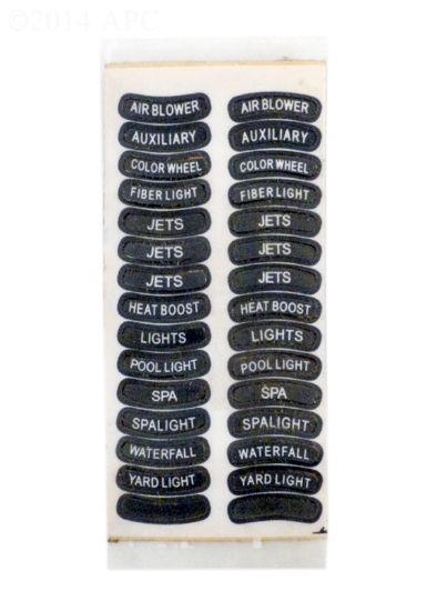 LABEL SET OF 10 INTELLITOUCH 520283