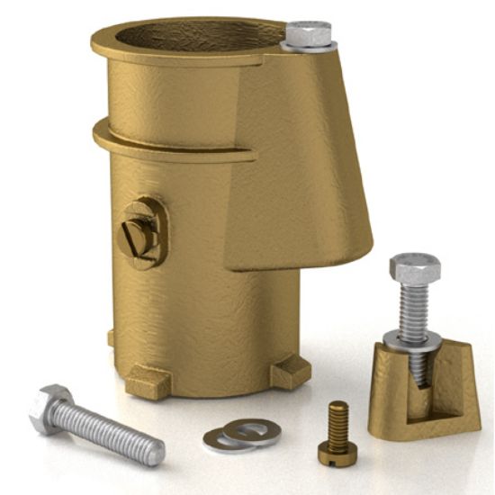 4IN ANCHOR SOCKET BRONZE 1.9IN PERMACAST HANOVER CLONE PS-4019-BC
