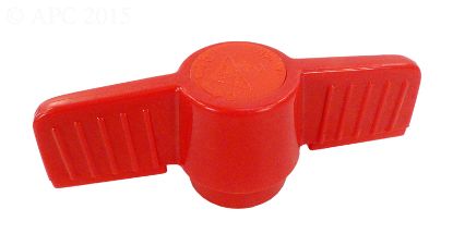 PVC RED HANDLE FOR 2IN HMIP BALL VALVE HMIP200 HANDLE
