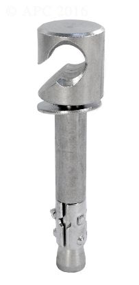 STAINLESS STEEL WALL ANCHOR W/ CABLE MATE INSERT 5/16IN GLI 99-20-9100102
