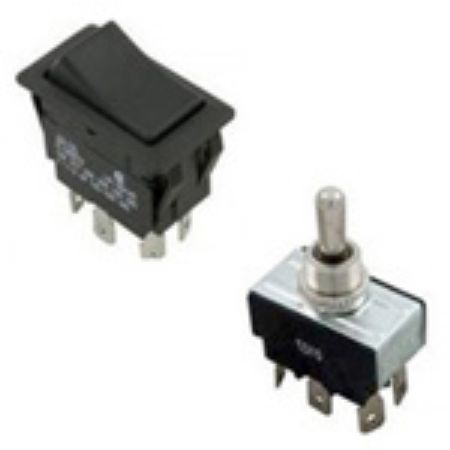 Picture for category Switches: Rocker & Toggle