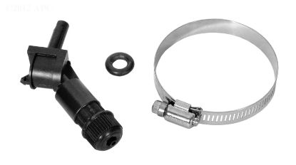THREADLESS INJECTOR 1/4IN OD FITTING TUBE & CLAMP TI40-4V