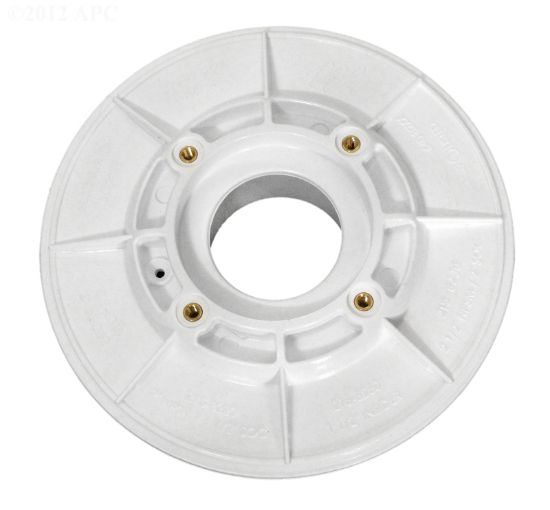 WALL FITTING FOR 6IN ULTRA SUCTION 2IN THREADED WHITE 215-8220B