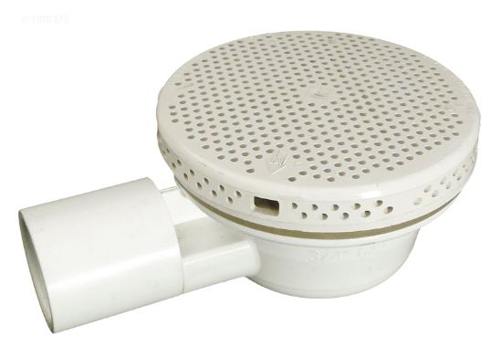 LO-PRO SUCTION  3/4IN 90o DRAIN ELL - WHITE 640-4340