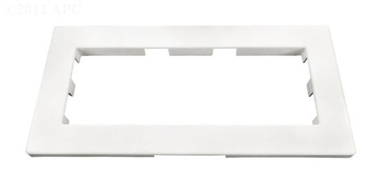 WIDE MOUTH TRIM PLATE WHITE 519-9540